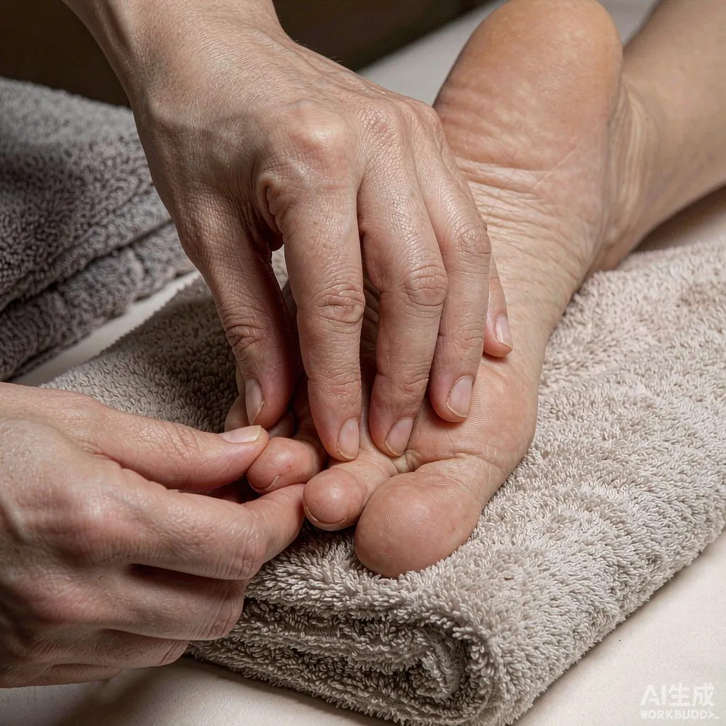 Reflexology foot massage at Wen.Z SPA